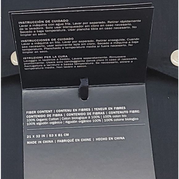 Ralph Lauren LOVAN JACQUARD 100% Organic Cotton 2 Standard Pillowcases Polo Navy - Picture 7 of 7